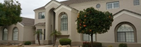 Custom Home Exterior Painting Project